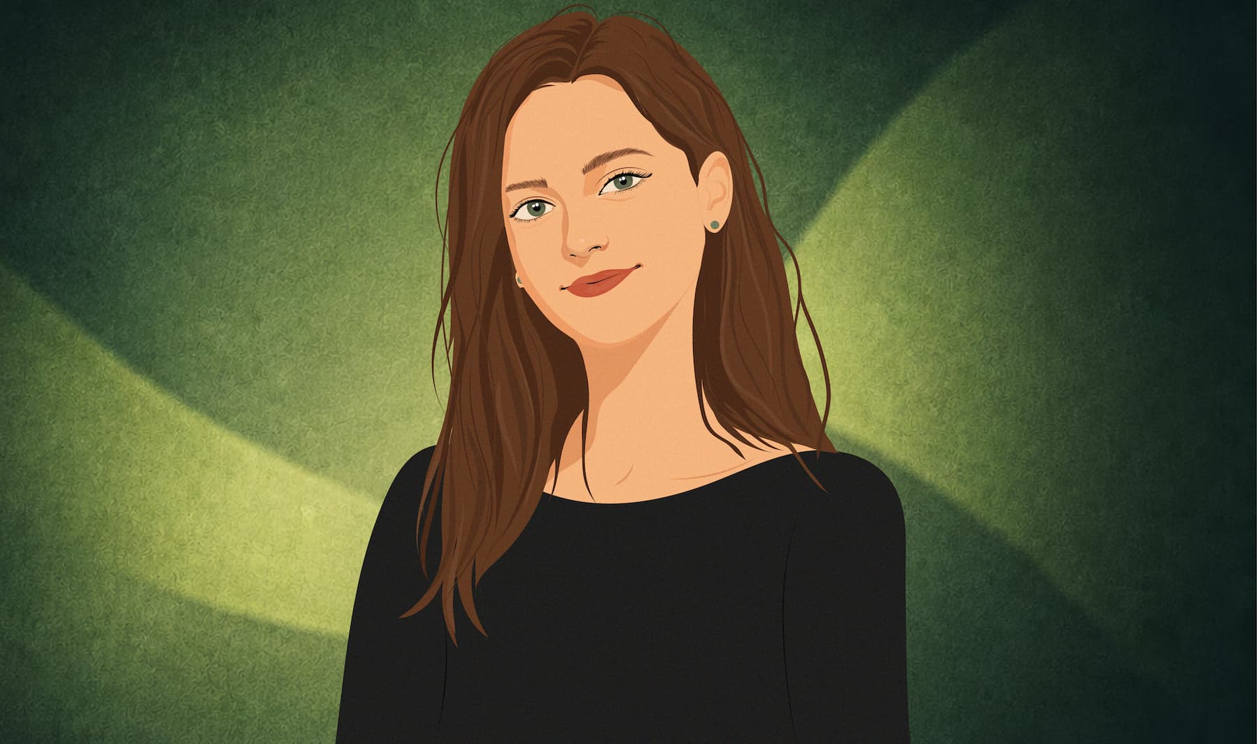 Portrait illustré de Morgane Lambinet